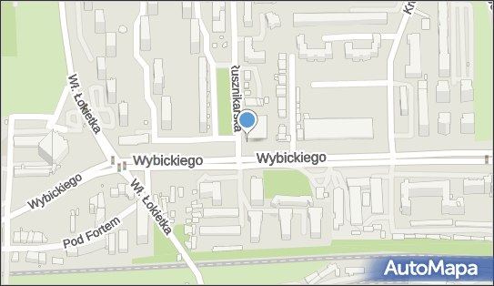 Paczkomat InPost KRA209M, Wybickiego 10, Kraków 31-261