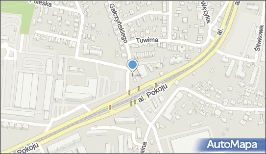 Paczkomat InPost KRA216M, Gałczyńskiego 34, Kraków 31-581