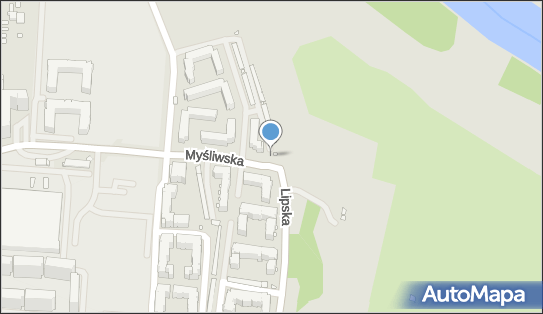 Paczkomat InPost KRA21APP, Myśliwska 78, Kraków 30-718