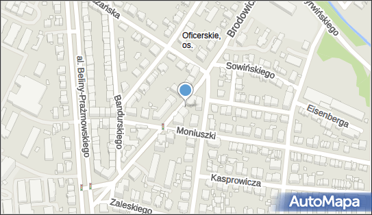 Paczkomat InPost KRA240M, Brodowicza 9A, Kraków 31-518