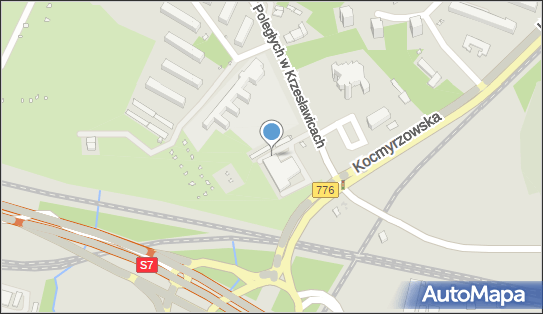 Paczkomat InPost KRA252M, Na Stoku 53, Kraków 31-752