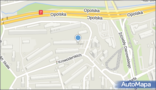 Paczkomat InPost KRA26BAPP, Krowoderskich Zuchów 18, Kraków 31-272