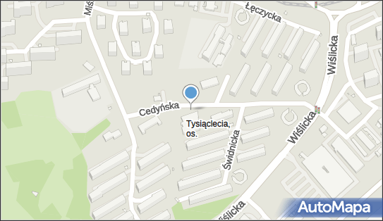 Paczkomat InPost KRA273M, Tysiąclecia 15, Kraków 31-606