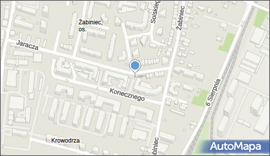 Paczkomat InPost KRA277M, Konecznego 2, Kraków 31-215