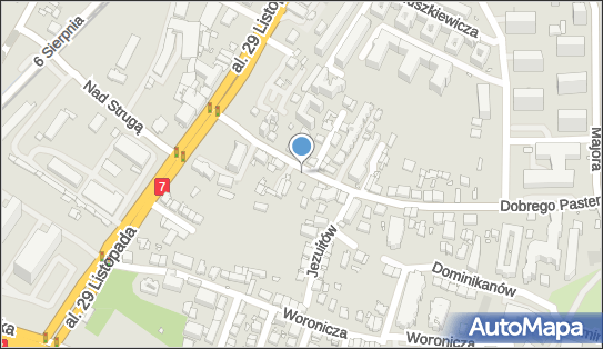 Paczkomat InPost KRA347M, Dobrego Pasterza 12, Kraków 31-416