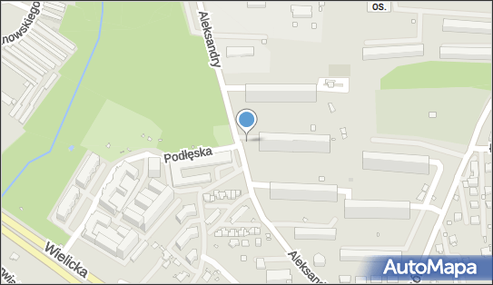 Paczkomat InPost KRA388M, Aleksandry 23, Kraków 30-837