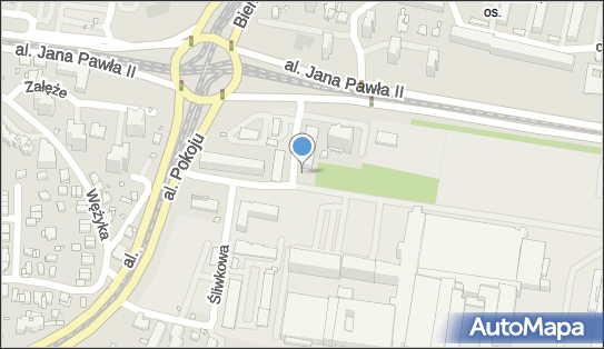 Paczkomat InPost KRA38A, al. Jana Pawła II 196, Kraków 31-982