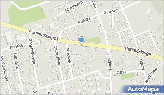 Paczkomat InPost KRA418M, Kamieńskiego 33, Kraków 30-644