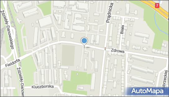 Paczkomat InPost KRA419M, Fieldorfa Nila 1b, Kraków 31-215