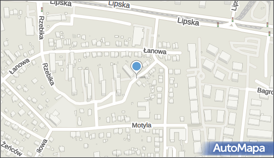 Paczkomat InPost KRA422M, Siemienowicza 8, Kraków 30-725