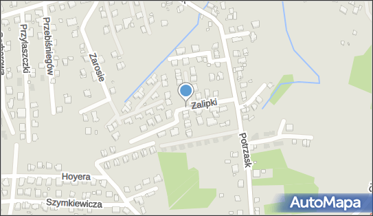 Paczkomat InPost KRA425M, Zalipki 11, Kraków 30-898