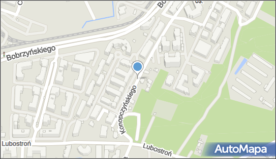 Paczkomat InPost KRA429M, Konopczyńskiego Władysława, prof. 10 30-383