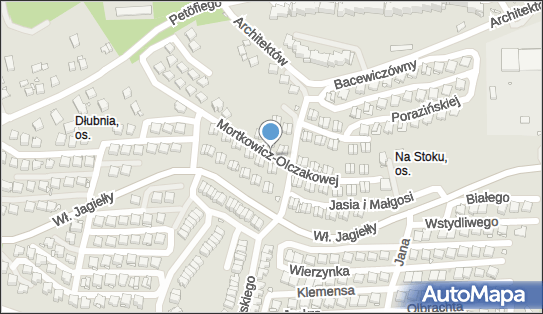 Paczkomat InPost KRA48BAPP, Mortkowicz-Olczakowej Hanny 9, Kraków 31-711