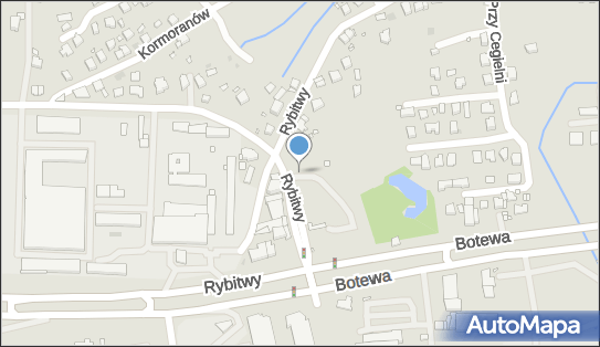 Paczkomat InPost KRA49BAPP, Rybitwy 22, Kraków 30-722