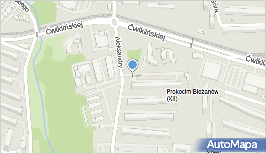 Paczkomat InPost KRA54BAPP, Aleksandry 3, Kraków 30-837