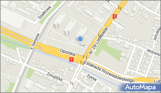 Paczkomat InPost KRA69M, Opolska 114, Kraków 31-355