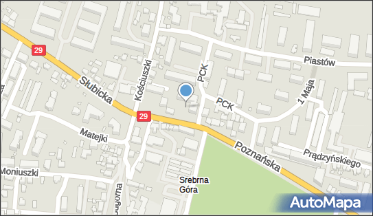 Paczkomat InPost KRD07M, Poznańska 9, Krosno Odrzańskie 66-600