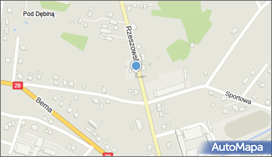 Paczkomat InPost KRO08M, Rzeszowska 15b, Krosno 38-400