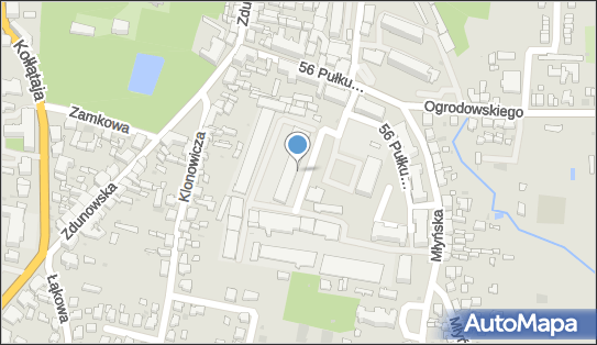 Paczkomat InPost KRS02G, 56 Pułku Piechoty Wlkp. 12, Krotoszyn 63-700