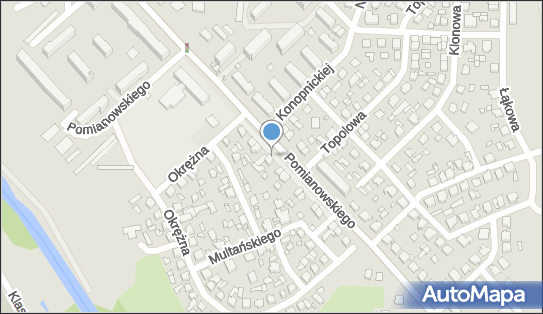 Paczkomat InPost KRW07M, Pomianowskiego 26, Koronowo 86-010