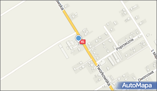 Paczkomat InPost KRY02BAPP, Tworkowska 25, Krzyżanowice 47-450