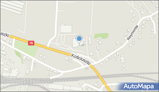 Paczkomat InPost KRZ03BAPP, Tadeusza Kościuszki 63, Krzeszowice 32-065