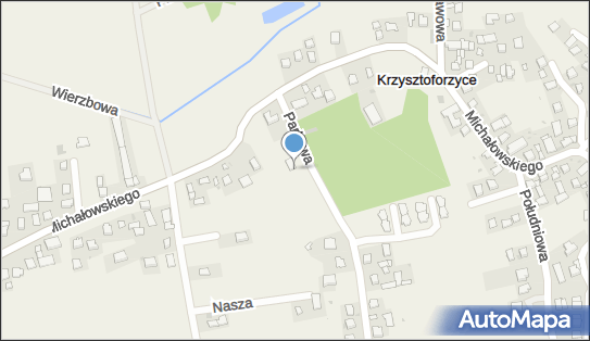 Paczkomat InPost KRZF01M, Krzysztoforzyce Parkowa 6 32-010