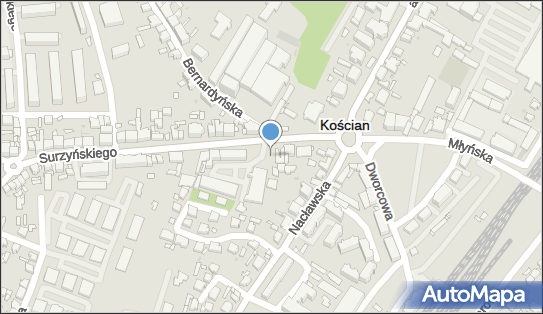 Paczkomat InPost KSC01APP, Księdza Józefa Surzyńskiego 11A 64-000