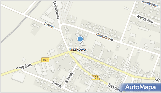 Paczkomat InPost KSK01N, Dworcowa 21A, Kiszkowo 62-280