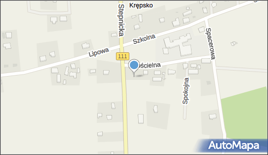 Paczkomat InPost KSKQ01BAPP, Stepnicka 4, Krępsko 72-113