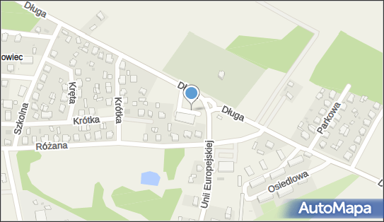 Paczkomat InPost KSL01M, Długa 23, Kościelec 62-604