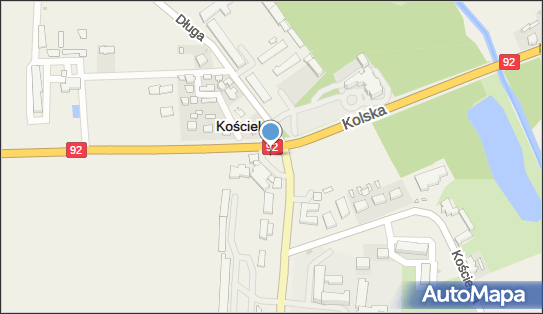 Paczkomat InPost KSL01N, Turecka 4, Kościelec 62-604