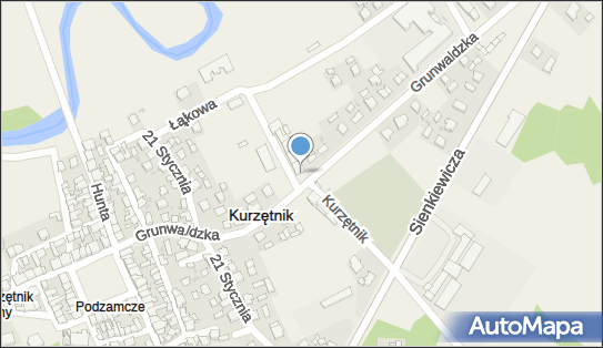 Paczkomat InPost KTK02BAPP, Grunwaldzka 15a, Kurzętnik 13-306