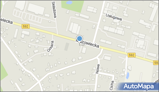 Paczkomat InPost KTR02BAPP, Mazowiecka 16, Kętrzyn 11-400