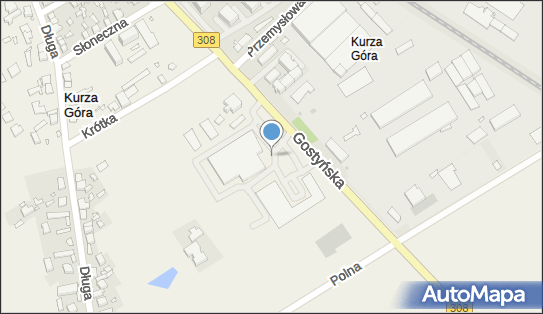 Paczkomat InPost KUG01M, Gostyńska 98, Kurza Góra 64-000