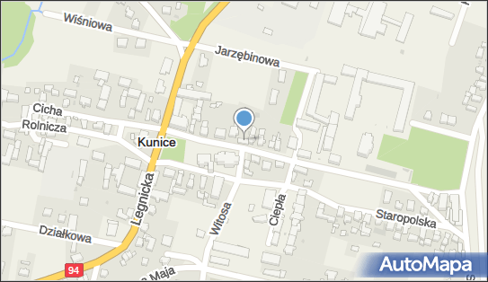 Paczkomat InPost KUI02M, Gwarna 8A, Kunice 59-216