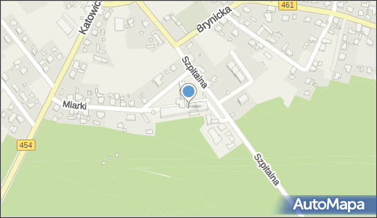 Paczkomat InPost KUP01HP, Karola Miarki 14, Kup 46-082