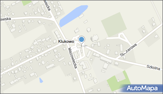 Paczkomat InPost KUQ01M, Szkolna 4, Klukowo 18-214