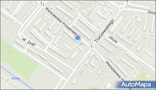 Paczkomat InPost KUT05M, Warszawskie Przedmieście 12, Kutno 99-300