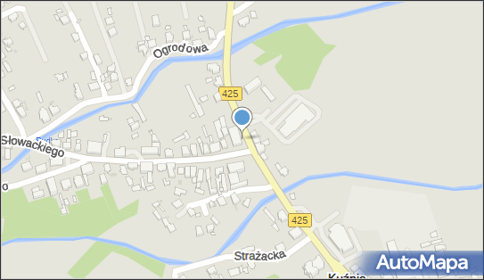 Paczkomat InPost KUZ02N, Plac Mickiewicza 4, Kuźnia Raciborska 47-420