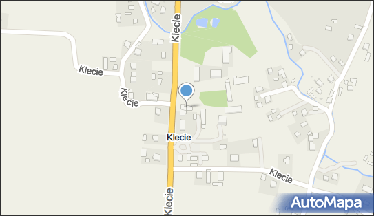 Paczkomat InPost KVL01M, Klecie 142, Klecie 39-230