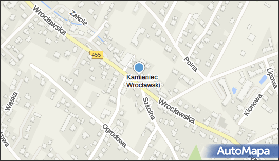 Paczkomat InPost KWR02M, Wrocławska 88, Kamieniec Wrocławski 55-002