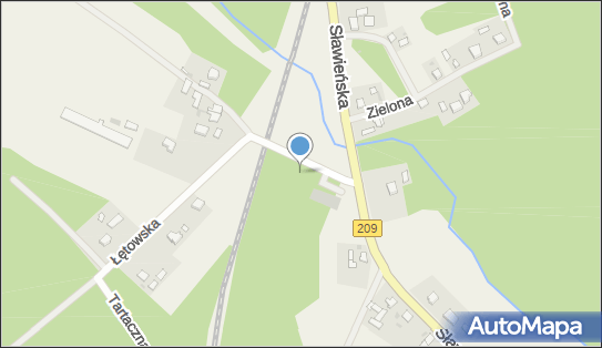 Paczkomat InPost KYB01BAPP, Łętowska 1, Korzybie 77-230