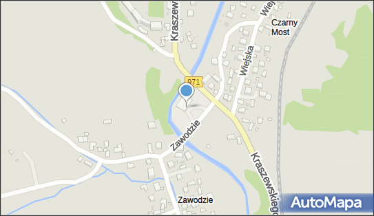 Paczkomat InPost KZD01BAPP, Zawodzie 2, Krynica-Zdrój 33-380