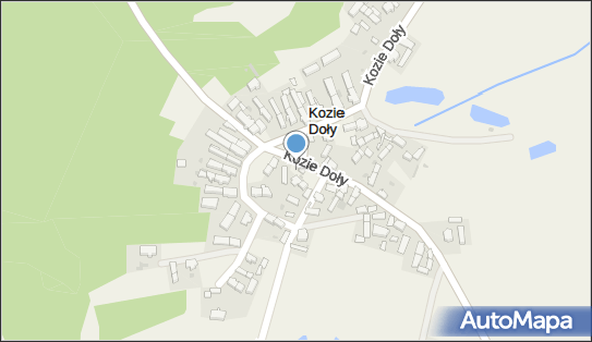 Paczkomat InPost KZDL01BAPP, Kozie Doły 32, Kozie Doły 67-240