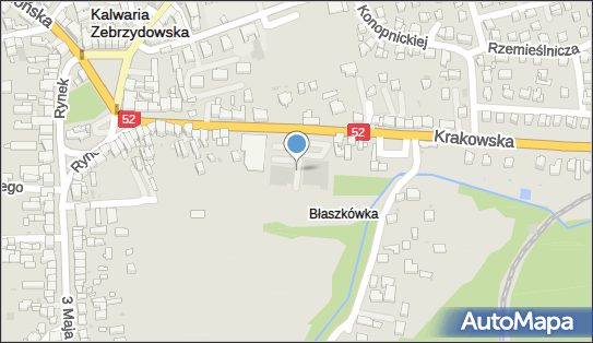 Paczkomat InPost KZE02M, Krakowska 18A, Kalwaria Zebrzydowska 34-130