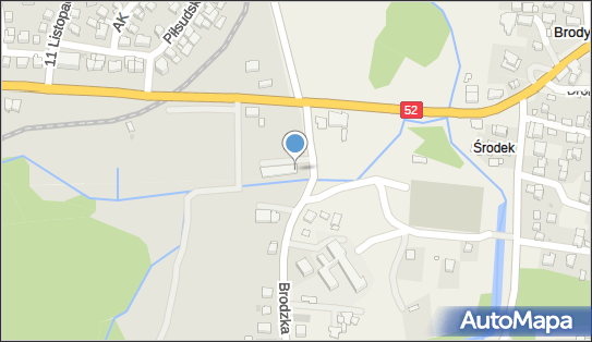 Paczkomat InPost KZE03M, Brodzka 1G, Kalwaria Zebrzydowska 34-130