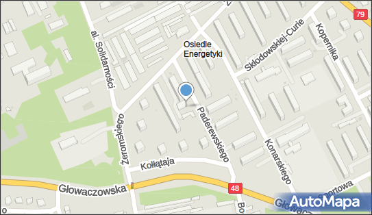 Paczkomat InPost KZN01M, Żeromskiego 14, Kozienice 26-900