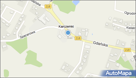 Paczkomat InPost KZQ01M, Gdańska 21, Karczemki 80-209