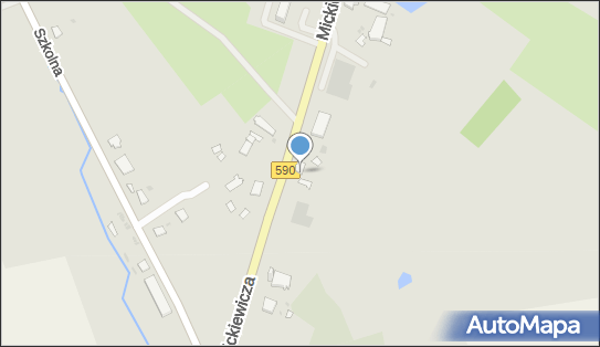 Paczkomat InPost KZS02BAPP, Mickiewicza 29a, Korsze 11-430